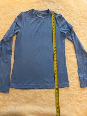 Light Blue women's Long Sleeve Performance Top